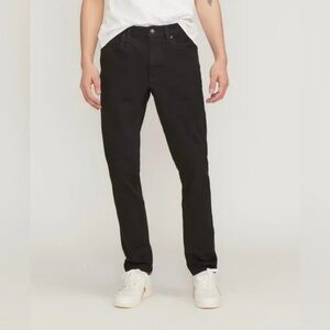 Everlane The Slim 4 Way Stretch Jeans Mens 31x30 Black Organic Cotton